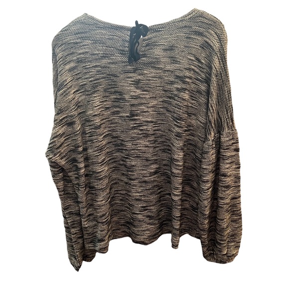 New Directions Jacquard Bubble Sleeve Pullover Size XL - Picture 6 of 12